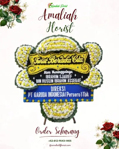 Papan Bunga Duka di Junrejo
